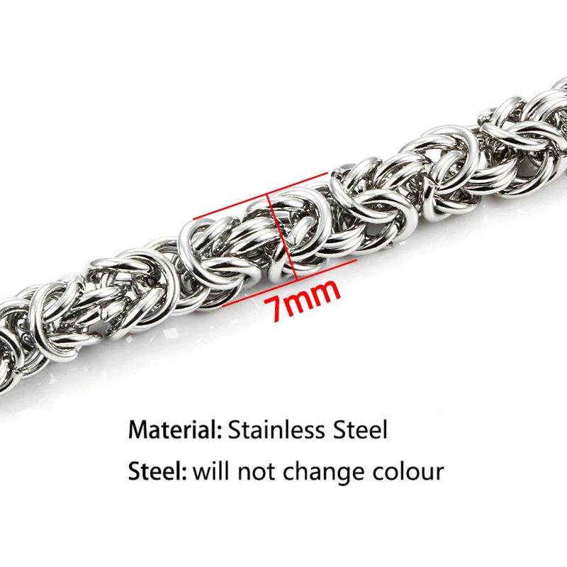 Stainless Steel Keel Chain For Jewelry Making Accessories Big Heavy Necklace DIY Handmade Bracelet Pendant Supplies Wholesale