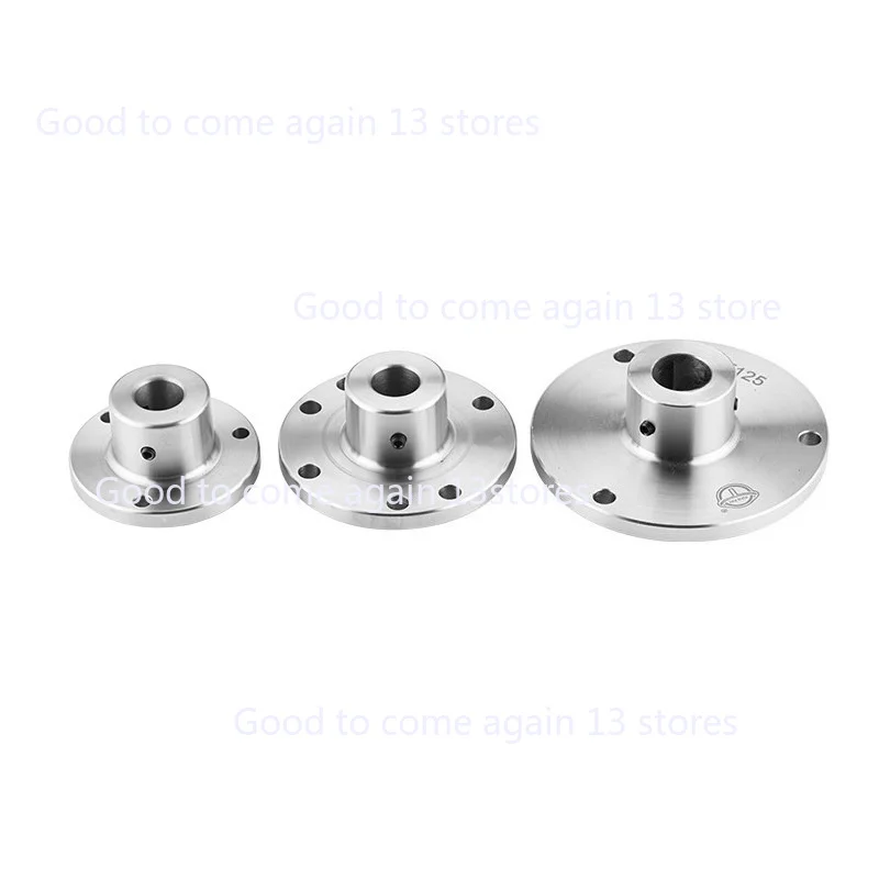 1pc for Self Centering K11/K12/K72-80 100# Chuck High Precision Quenched Carbon Steel Motor Shaft Flange Transition Adapter