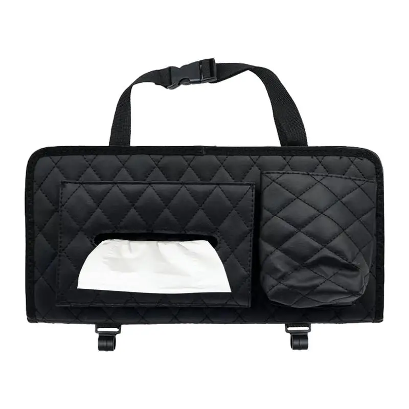 

Back Seat Car Organizer Foldable Back Of Seat Storage With Tray Travel Car Interior Organizer Must-haves For Drink Snack Food To