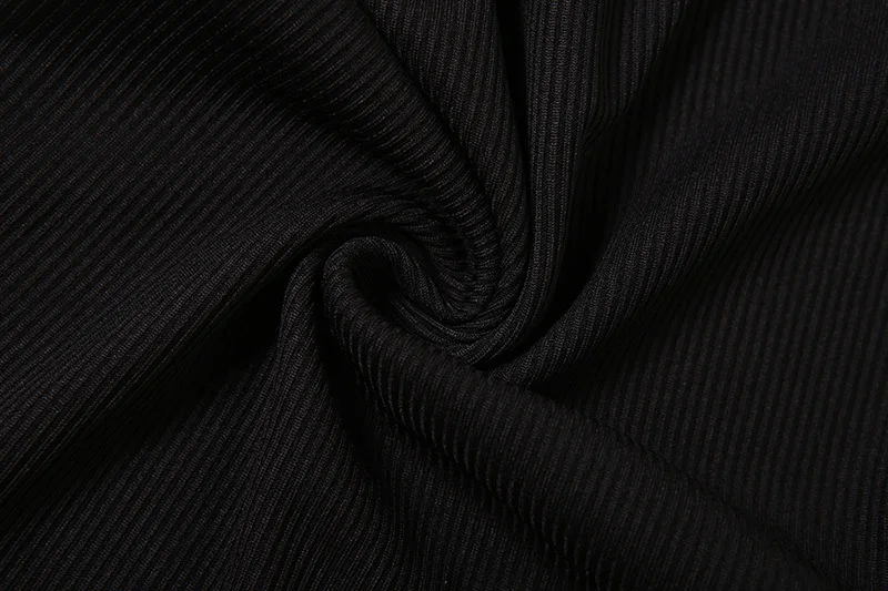 2025 herbst Farbe Patchwork Rippen 2 Stück Set Frauen Mode Langarm Einreiher Strickjacke Tops + Gerade Hosen Anzüge