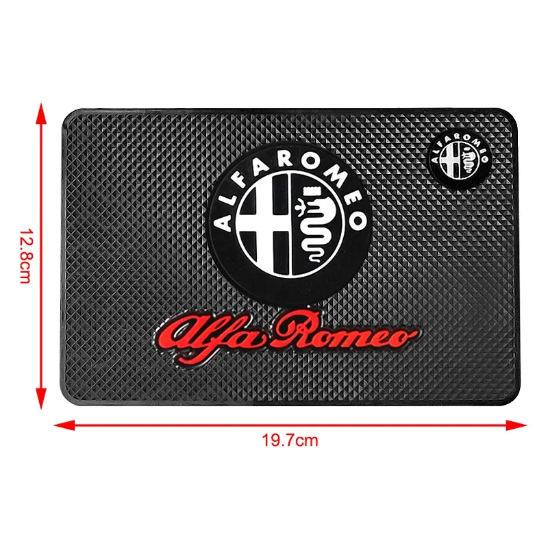 Anti Slip Mat Phone GPS Key Mp3 Car Sticky Anti-Slip Pad Accessories For Alfa Romeo Giulietta GT 159 147 156 Mito Brera Giulia F