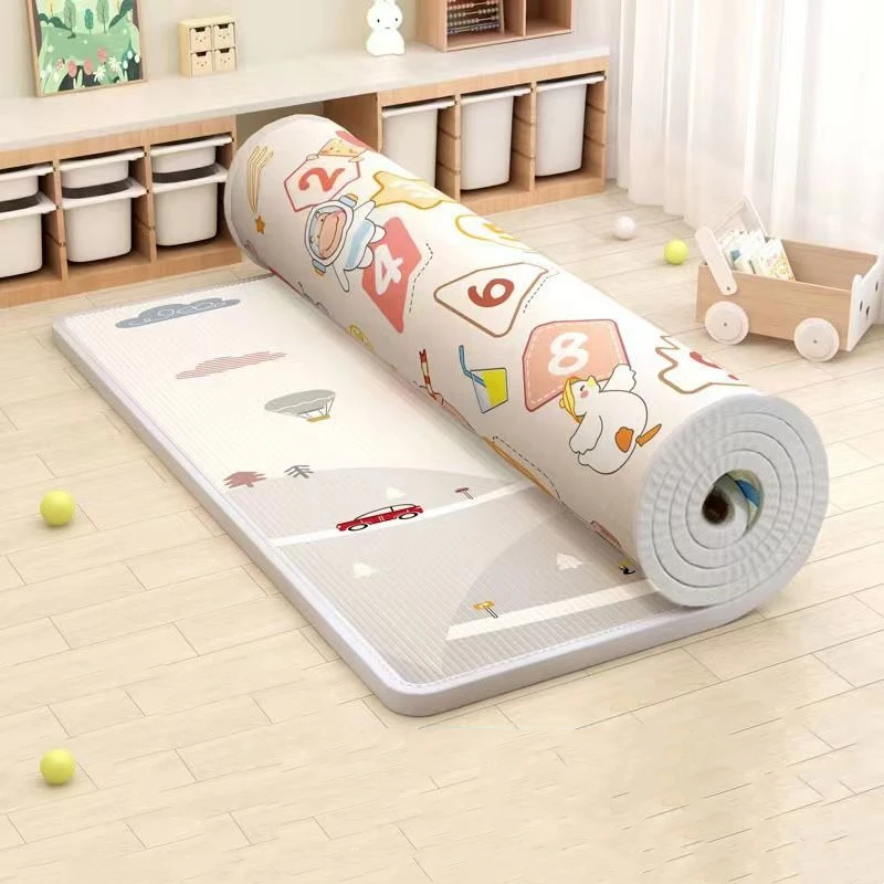 Non-ald Non-CUhler-Tapis de jeu pour bébé, optique mentale, nouveaux polymères pliants, pour la sécurité des enfants, cadeaux