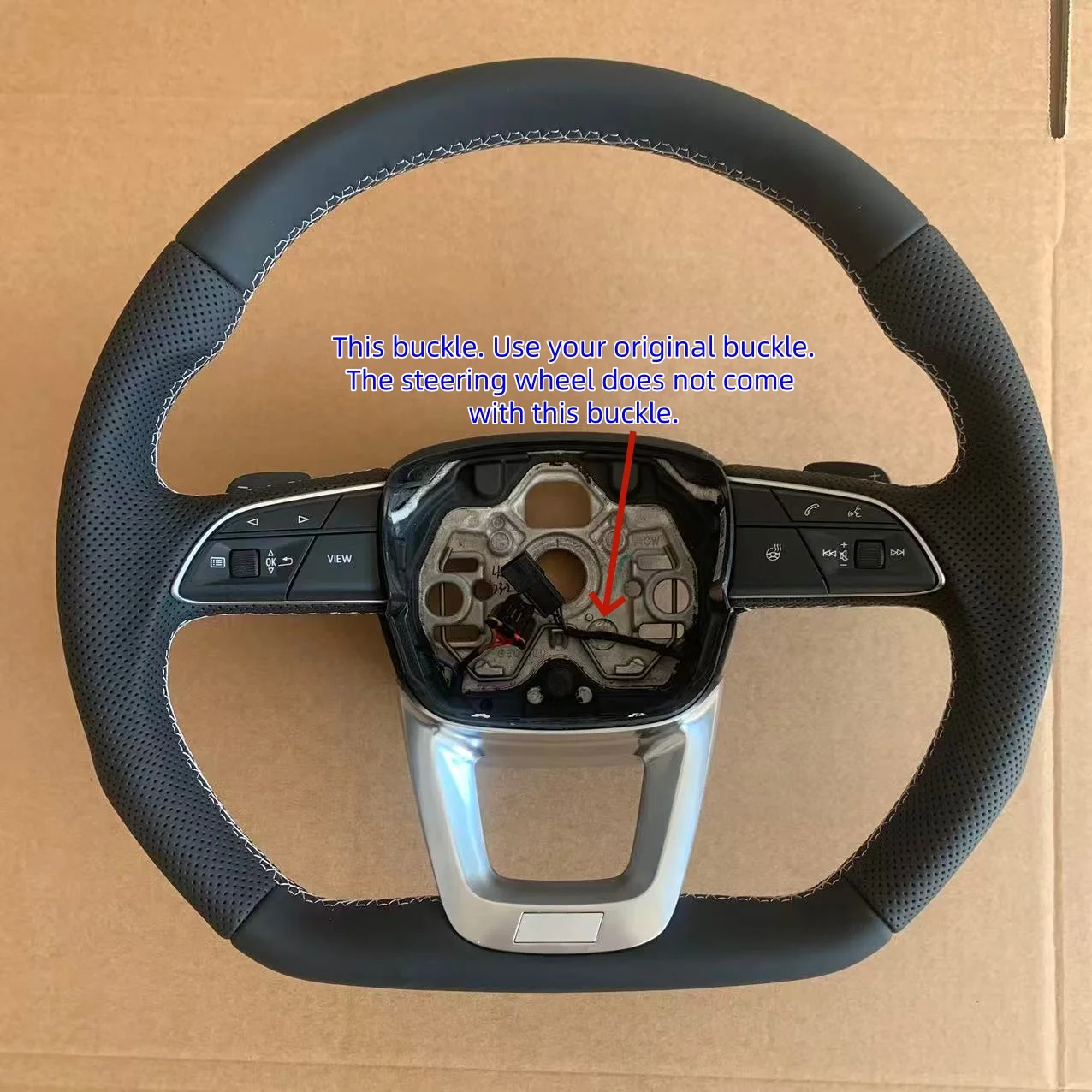 

OEM For Audi Q3 F3 Sline 2025- A3 8Y Heated Steering Wheel