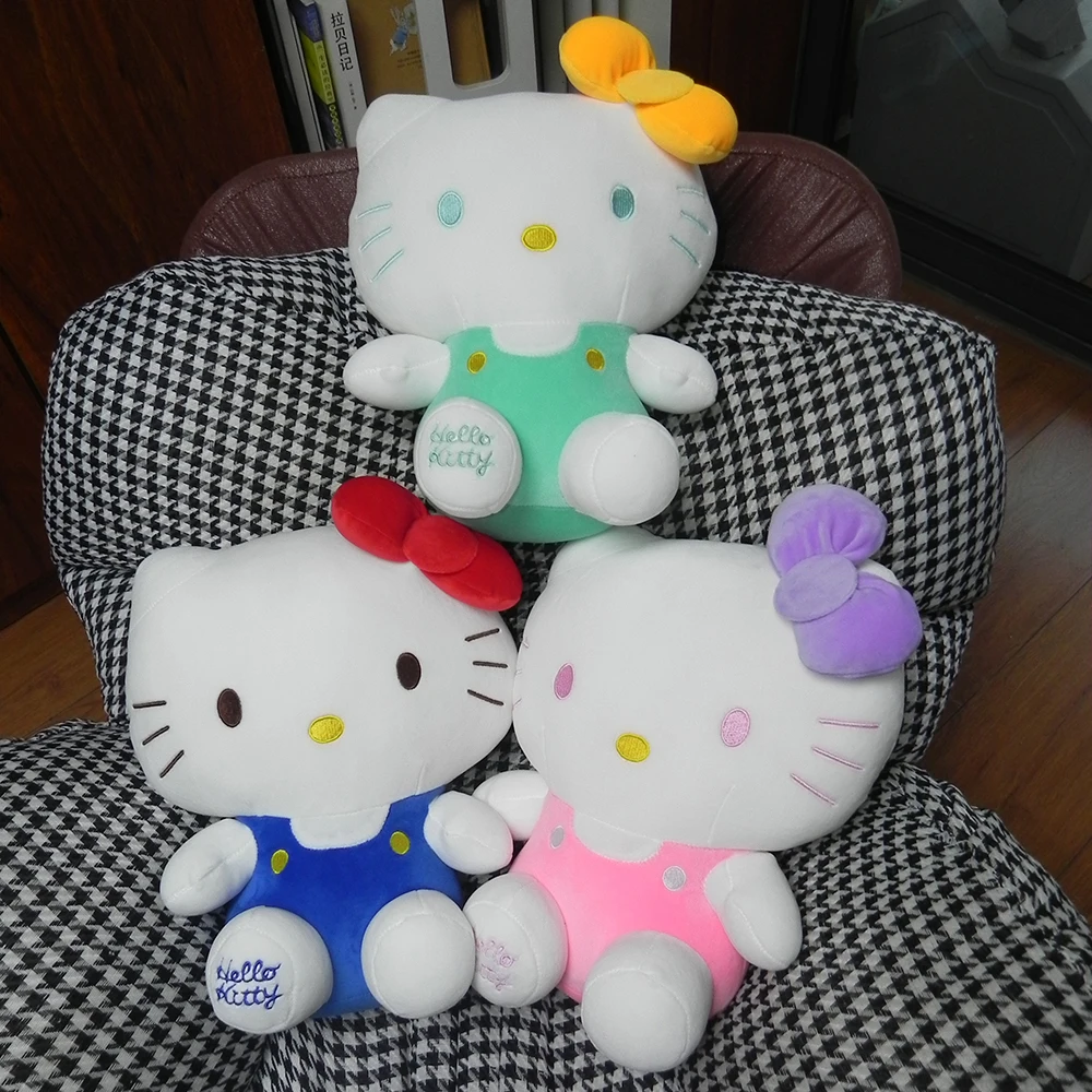 20cm Sanrio peluche bambola giocattoli Kawaii ciao Kity peluche carino peluche ciao Kity peluche regali di compleanno per i bambini