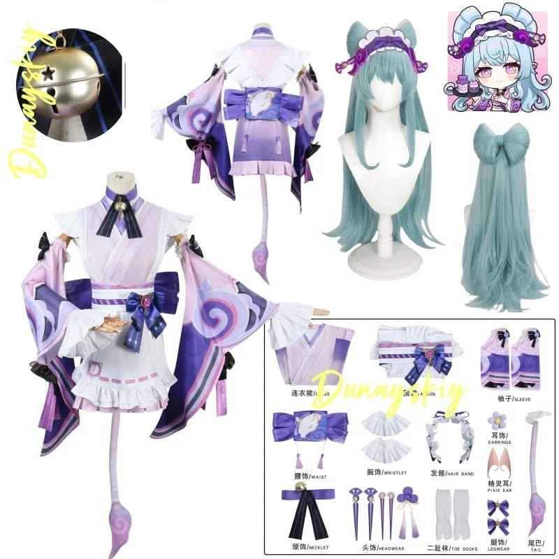 

CosplayYumemizuki Mizuki Cosplay Genshin Impact Costume Halloween Enchanting Dreams Game Uniforms Costumes Women Girls Customize