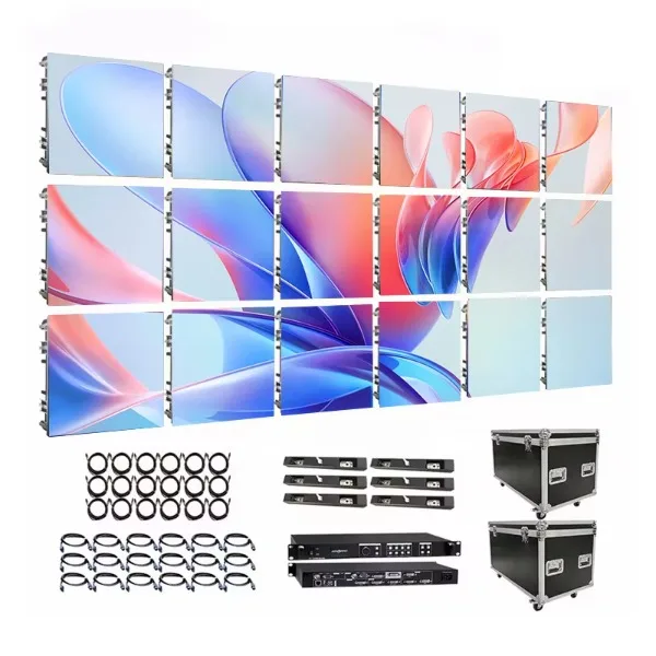 

Indoor Event Stage Background Video Wall Rental P2.9 P3.91 P4.8 LED Display Screen for Concerts