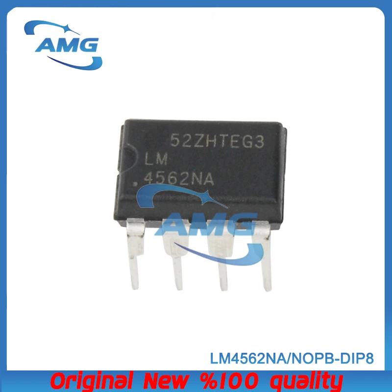 1PCS LM4562NA LM4562NA/NOPB through-plug DIP-8 audio audiophile dual operational amplifier