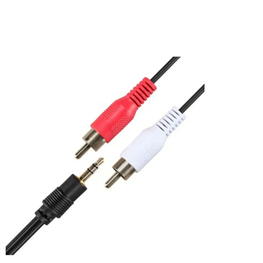7CDE Mp4 for Mobile 3.5mm jack Computer Speaker Player Audio Line Stereo 3.5mm to 2 RCA Cable