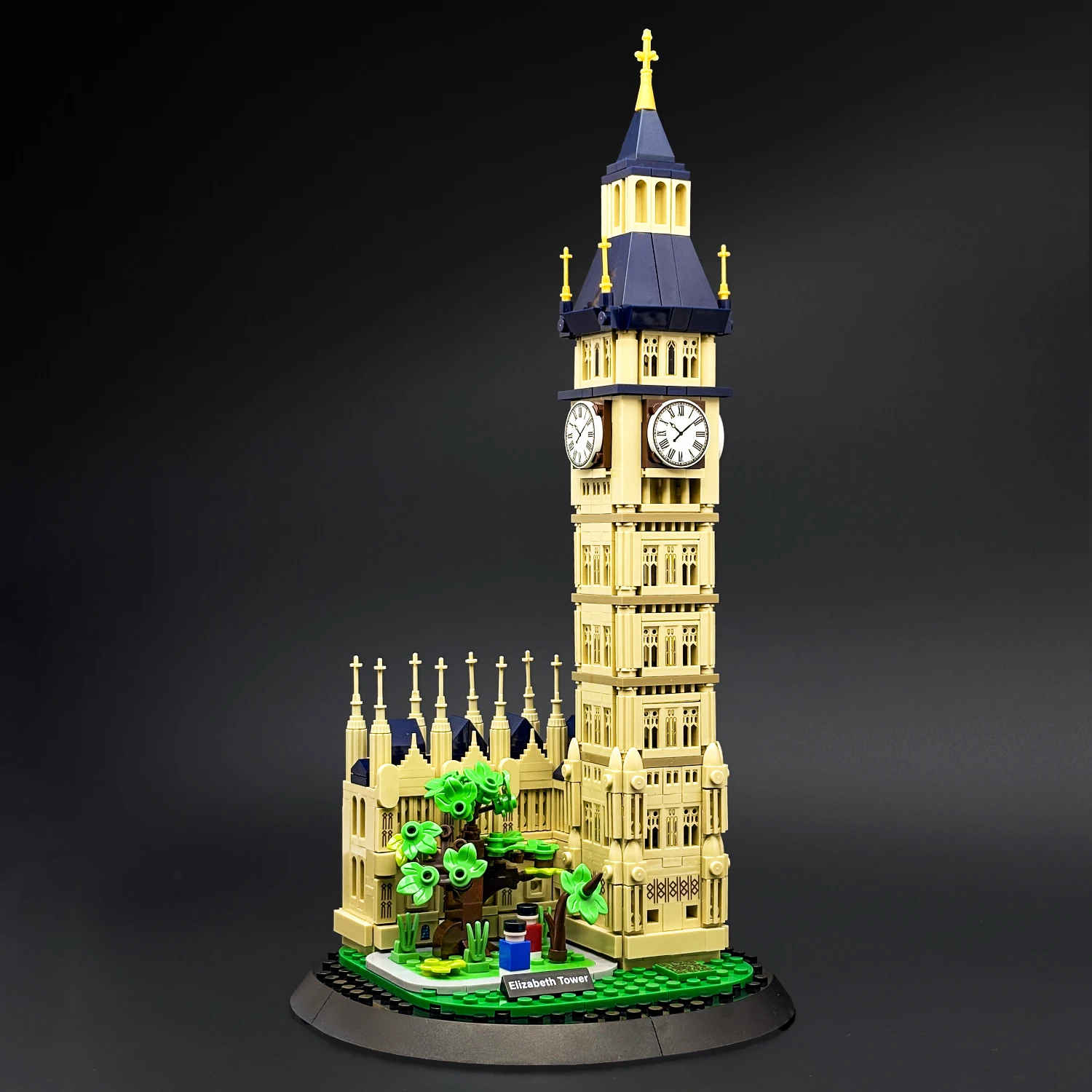 

London Big Ben Architecture Building Blocks Set, Elizabeth Tower Model Kit, DIY Educational Toy Gift for Adults Kids Home Decor