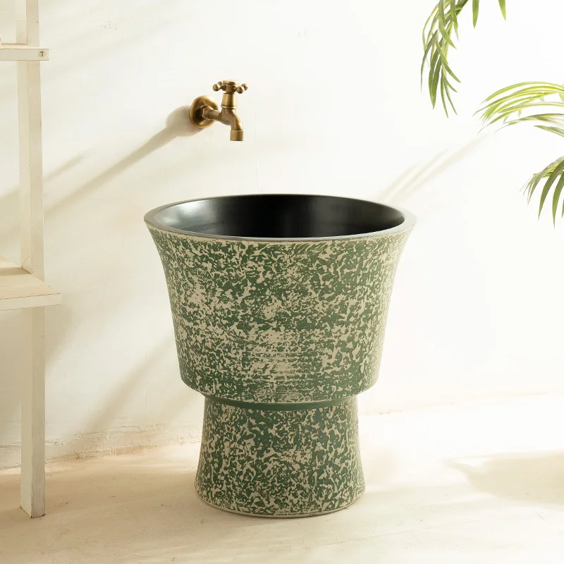 

Outdoor Garden Mop Pool Chinese Home Balcony Mop Pool