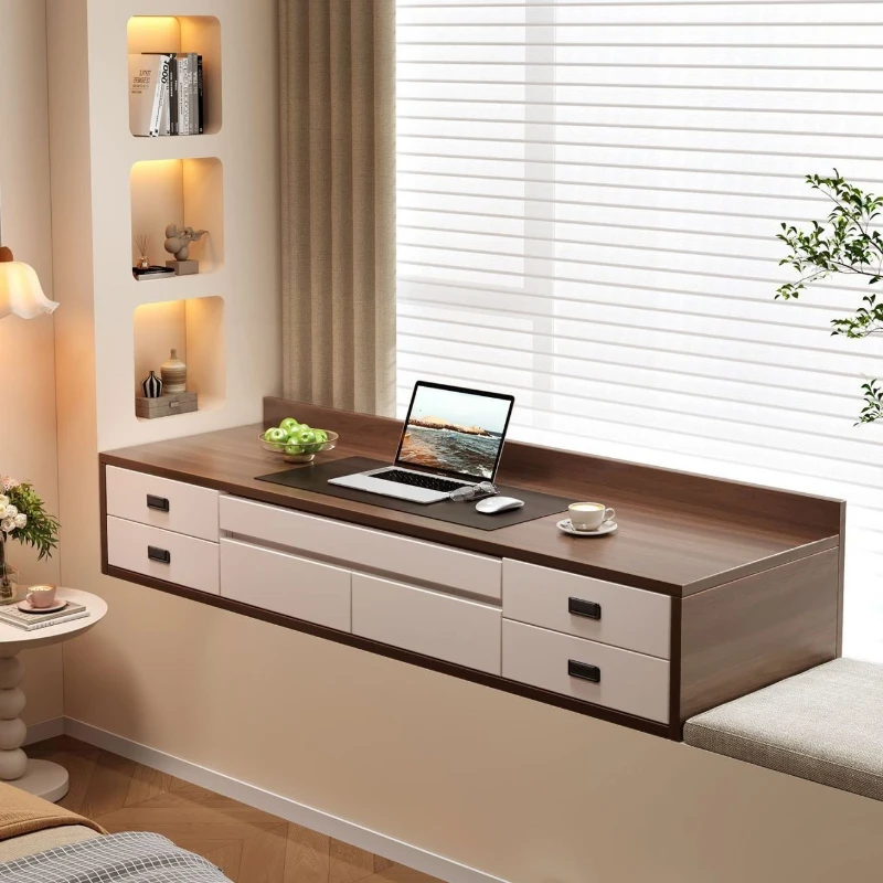Simple modern bay window cabinet wall-mounted drawer storage cabinet locker