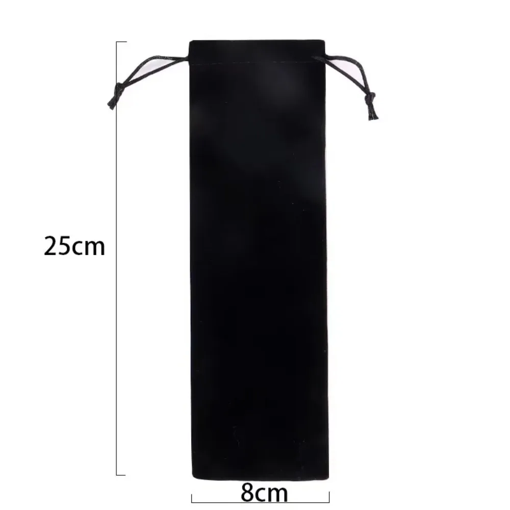 High Quality Cotton Linen Drawstring Pocket Dustproof Drawstring Pouch Cutlery Organizer Home