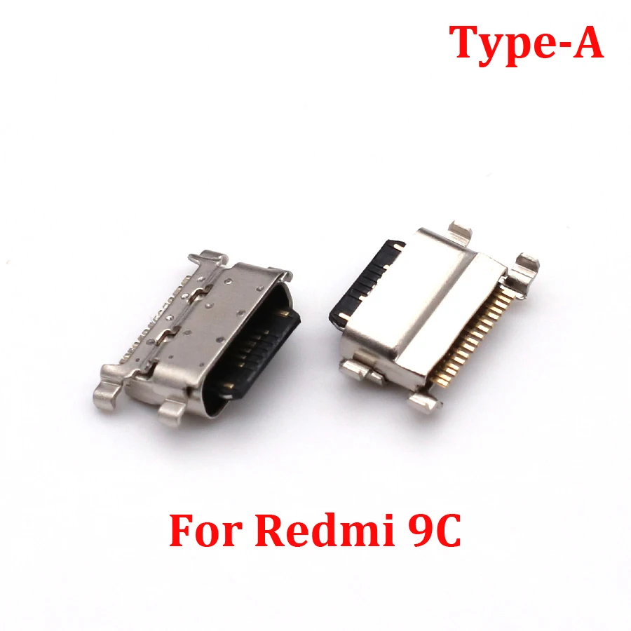 10pcs Charger Type C Micro Mini USB Charging Port Dock Connector Socket For Xiaomi Redmi 9 9A 9C 9T 9Pro 10 10X 10Pro 10XPro