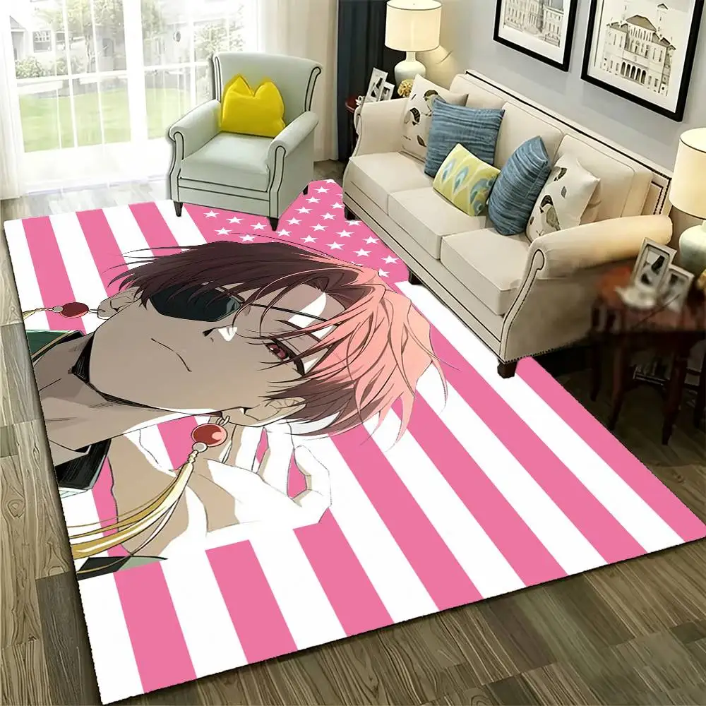Anime Fighting W-WIND B-BREAKER Soft Thick Non-Slip Mat for Living Room Bedroom Kitchen Decor Rugs