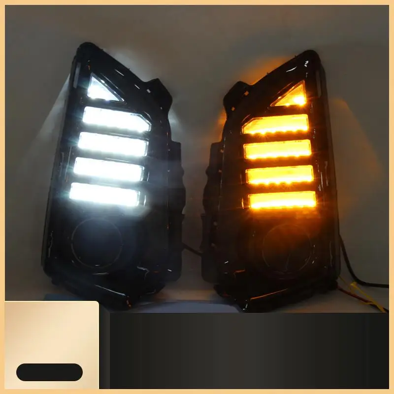 

Two-Color Turn Signal Daytime Running Light Fog Light Signal Light Replacement Parts Accessories Fit For Yaris 22-23