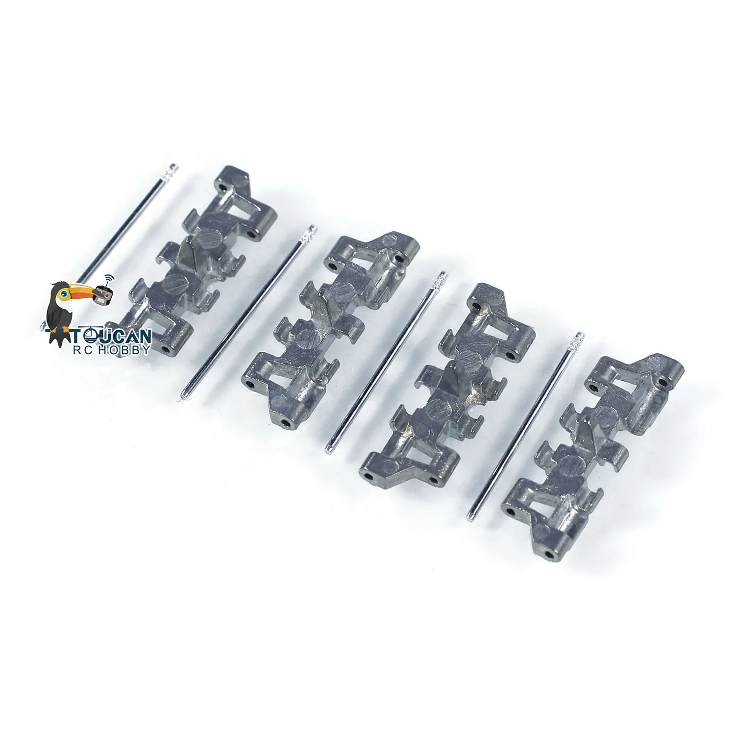 1/16 Tracce In Metallo Pignoni per Heng Lungo IDF Merkava MK IV RC Carro Armato HL3958 2.4ghz FAI DA TE Modello di Controllo Remoto TH23853