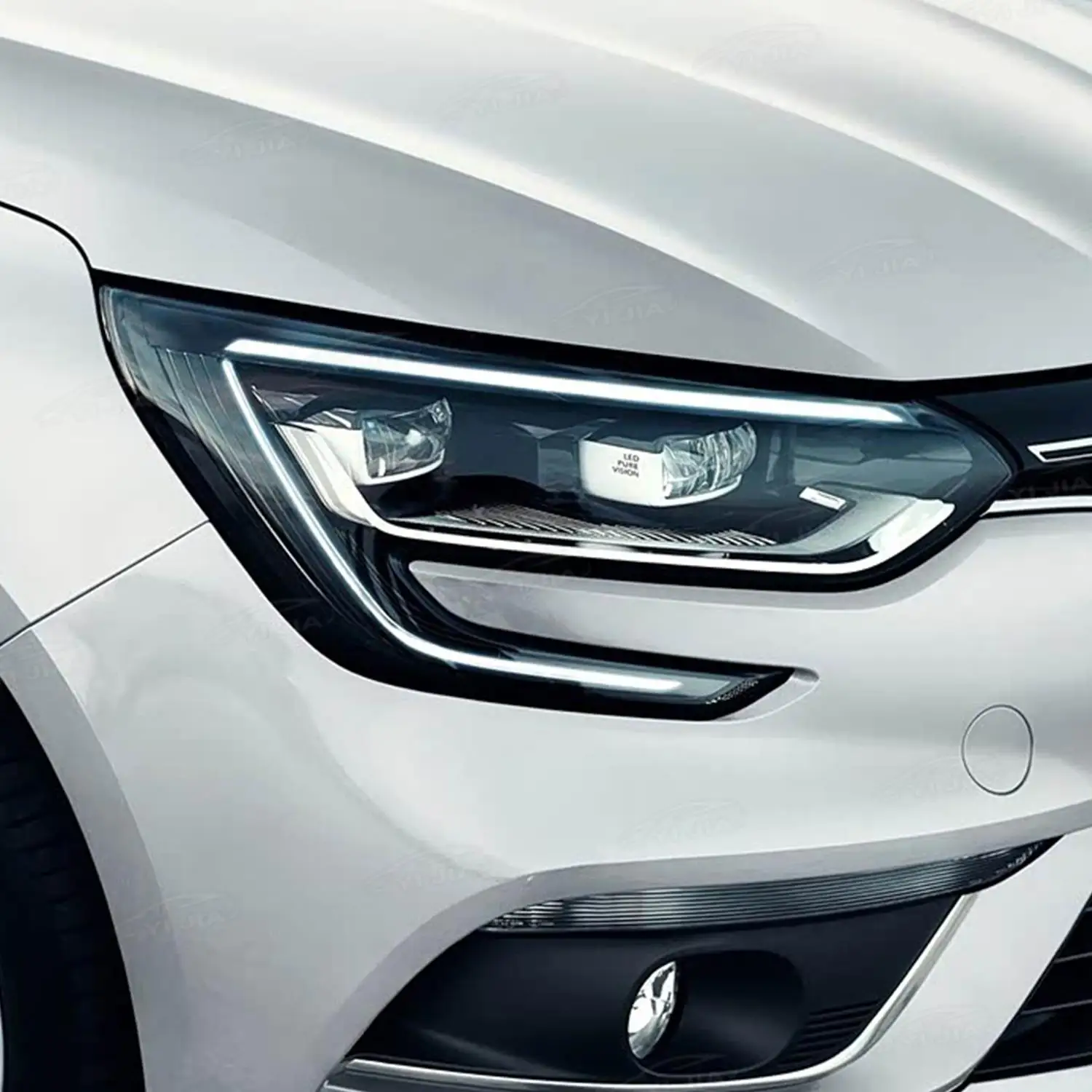 Transparent Lampshade Headlamp Shell Transparent Mask Shell Fit For Renault Megane 2015-2023 Car Headlight Lens Headlight Cover