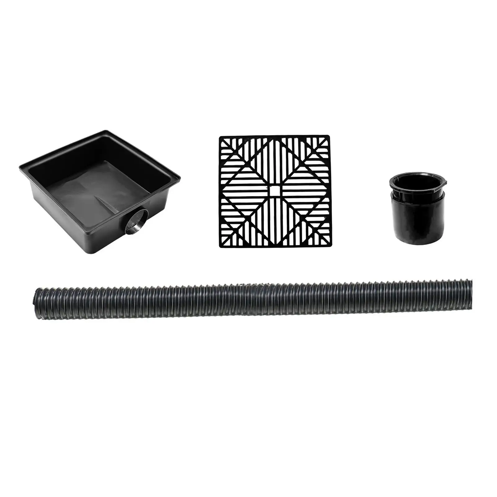 

Catch Basin Gutter Downspout Extensions Strechable Hose No Leaking Flexible Pipe