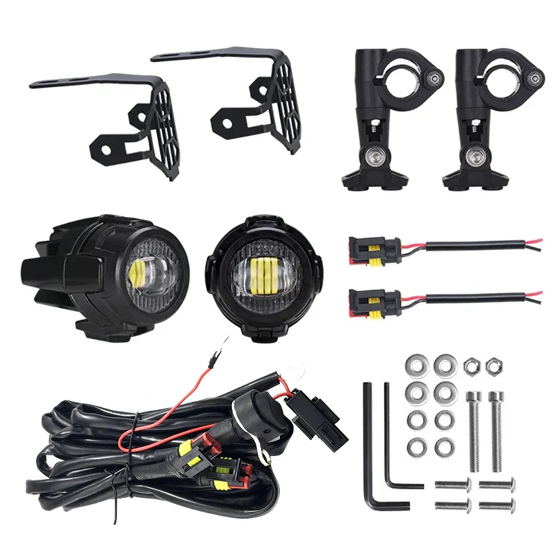 

Motorcycle LED Fog Lights Yellow Lamp Auxiliary Light for BMW R1200GS F850GS F750GS F 850GS 750GS 1250GS GS LC Adventure