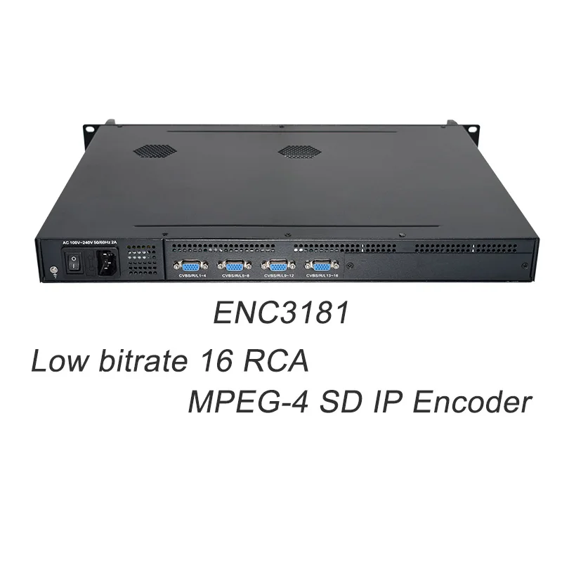 (DIBSYS ENC3181) catv system 32 in 1 h.264 sd encoder with asi and ip output