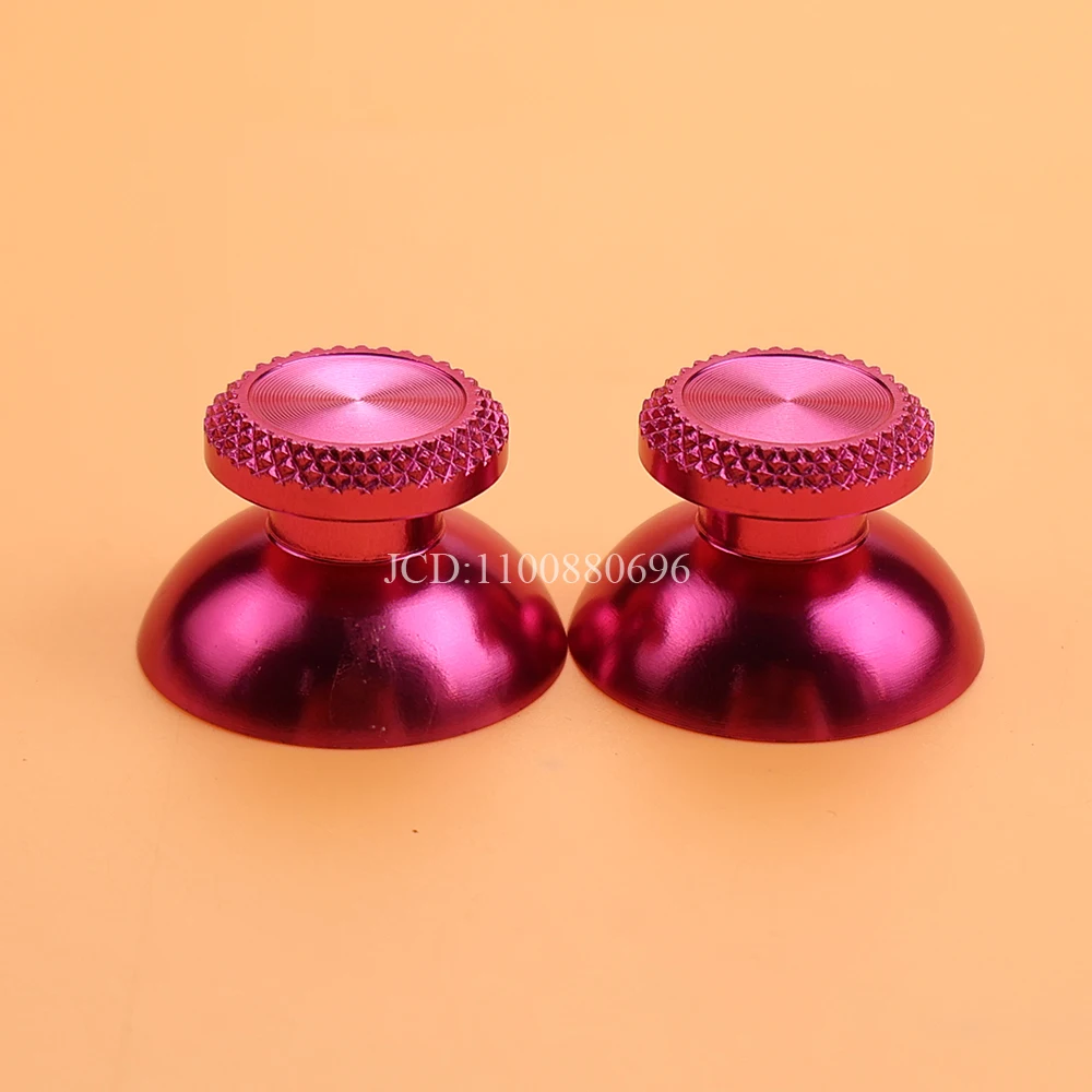 2pcs Aluminum Metal Analog Joystick thumb Stick Grip Cap For PS5 Controller Gamepad Rocker Caps Thumbstick Accessories