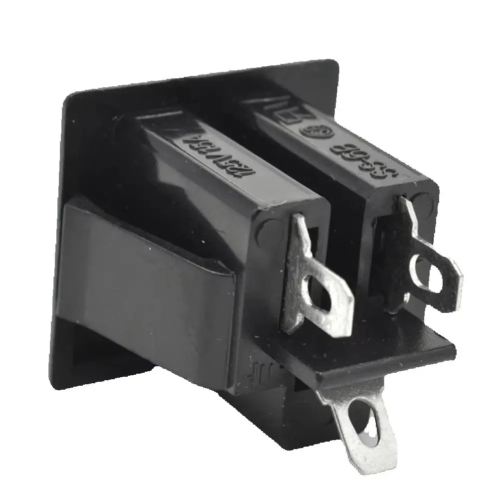 5/10/50/100PCS White Black 125V 15A US L5-15R PDU UPS AC Power Outlet 3 Pin America Electrical Panel Receptacle AC Socket Type B