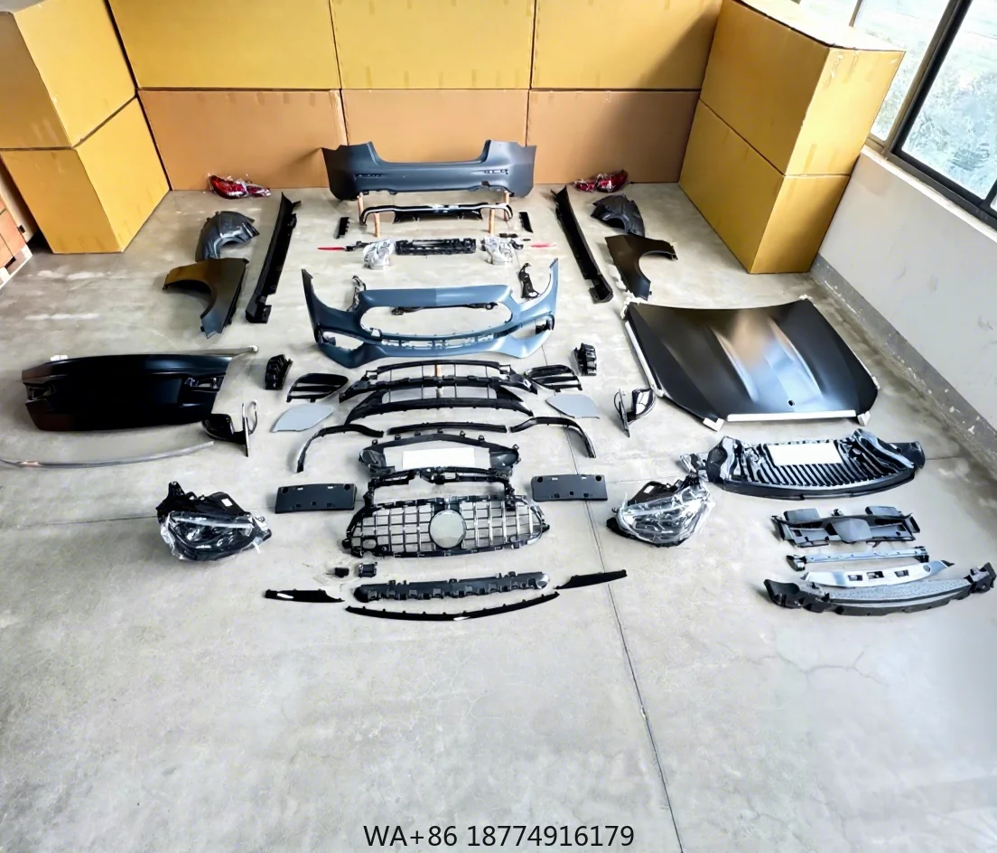 

XLstyling New Arrival Bodykit Hood Front Rear Bumper Headlights Fenders Taillights for W212 08-16 Old to New W213 E63 23