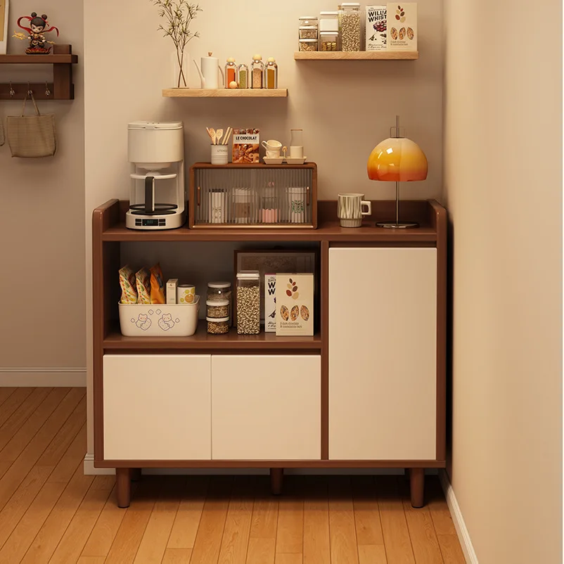 

Dining side cabinet, integrated storage against the wall, tea cabinet, living room home 2026 new kitchen, storage side cabinet