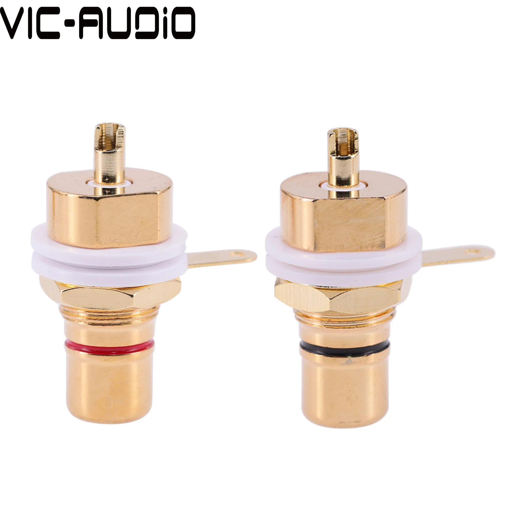 Разъем RCA, гнездовой разъем, шасси, разъем, аудиоразъем, перегородка, цикл, гайка, пайка, позолоченный усилитель, аудиоразъем