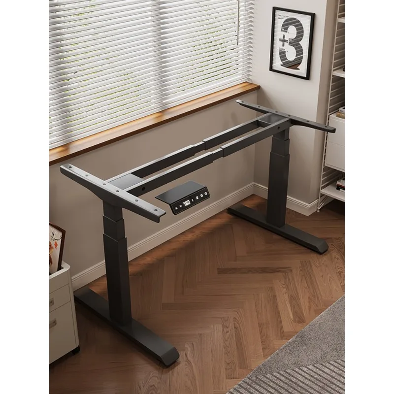 

Intelligent electric lifting table, legs double motor double beam desk computer table