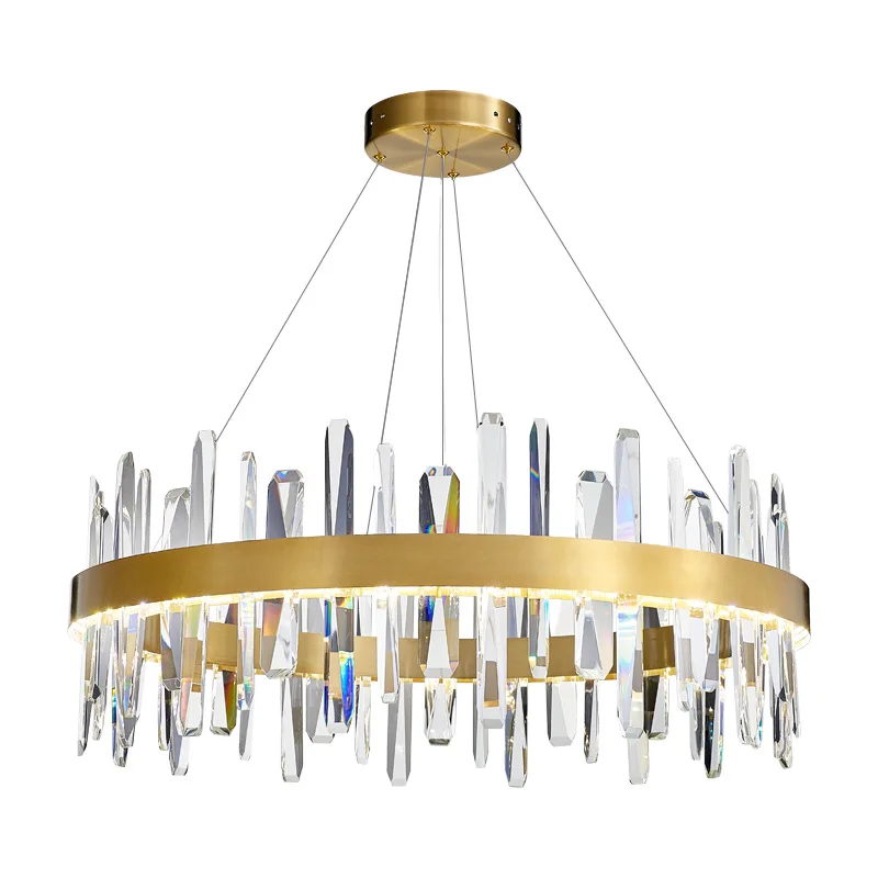 

Nordic light luxury living room, post-modern dining room, bedroom designer, art chandelier