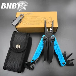 BHBT 17 In 1 EDC Multitool Pliers Folding Multi Functional Tool Portable Outdoor Survival Equipment 7 Colors Multi Tool