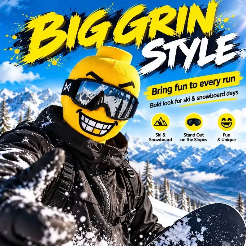 Funny balaclava outdoor accessory