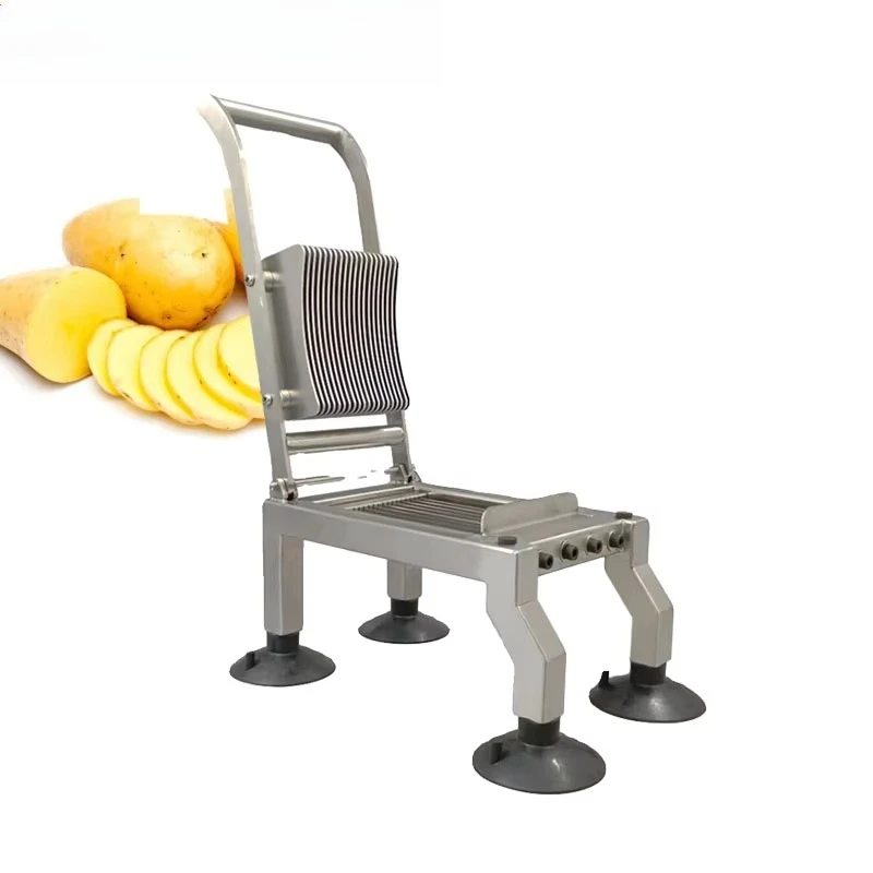 

Commercial Vegetable Chopper Manual Vegetable Chopper Kitchen Gadget Chip Food Processor