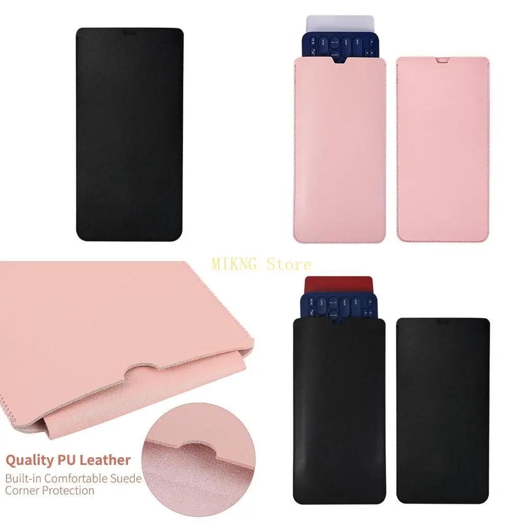 K380 لوحة مفاتيح اللاسلكية PU الجلود الأكمام وقائية للحالة لأفضل بيع الأعمال