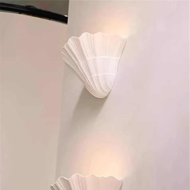الجص قذيفة الجدار مصباح فاخر خمر الحد الأدنى الجدار ضوء غرفة المعيشة دراسة الممر مصابيح إضاءة أضواء ديكور المنزل