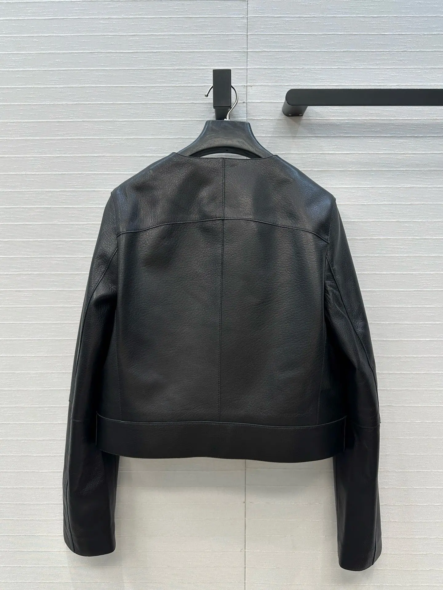 Vintage biker stijl kunstleer jas dames korte jas met ritssluiting motorjas mode bovenkleding