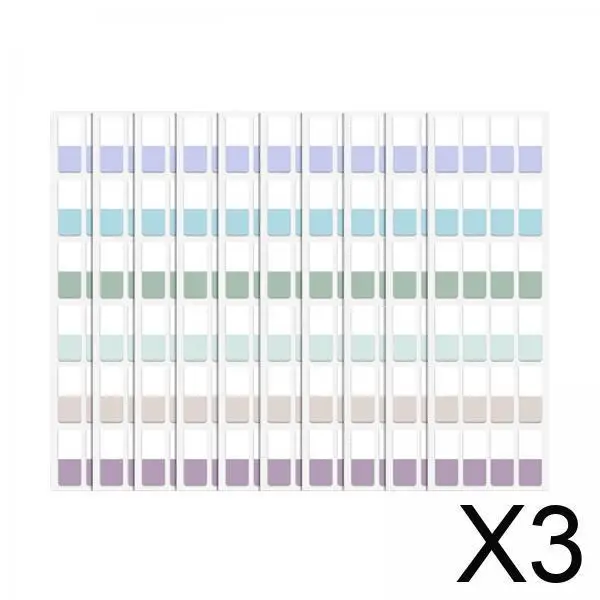 

3 вкладки, наклейки для записей, цветные вкладки для книг для папок, книг