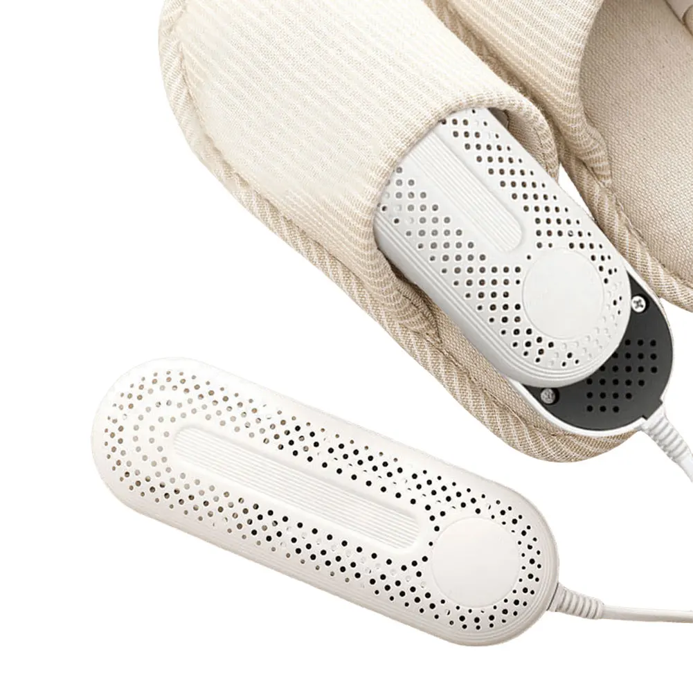 

Сушилка для обуви, портативная электрическая сушильная машина для обуви с подогревом, таймером, телескопической функцией и фиолетовым светом, компактная, для дома, для обуви и носков