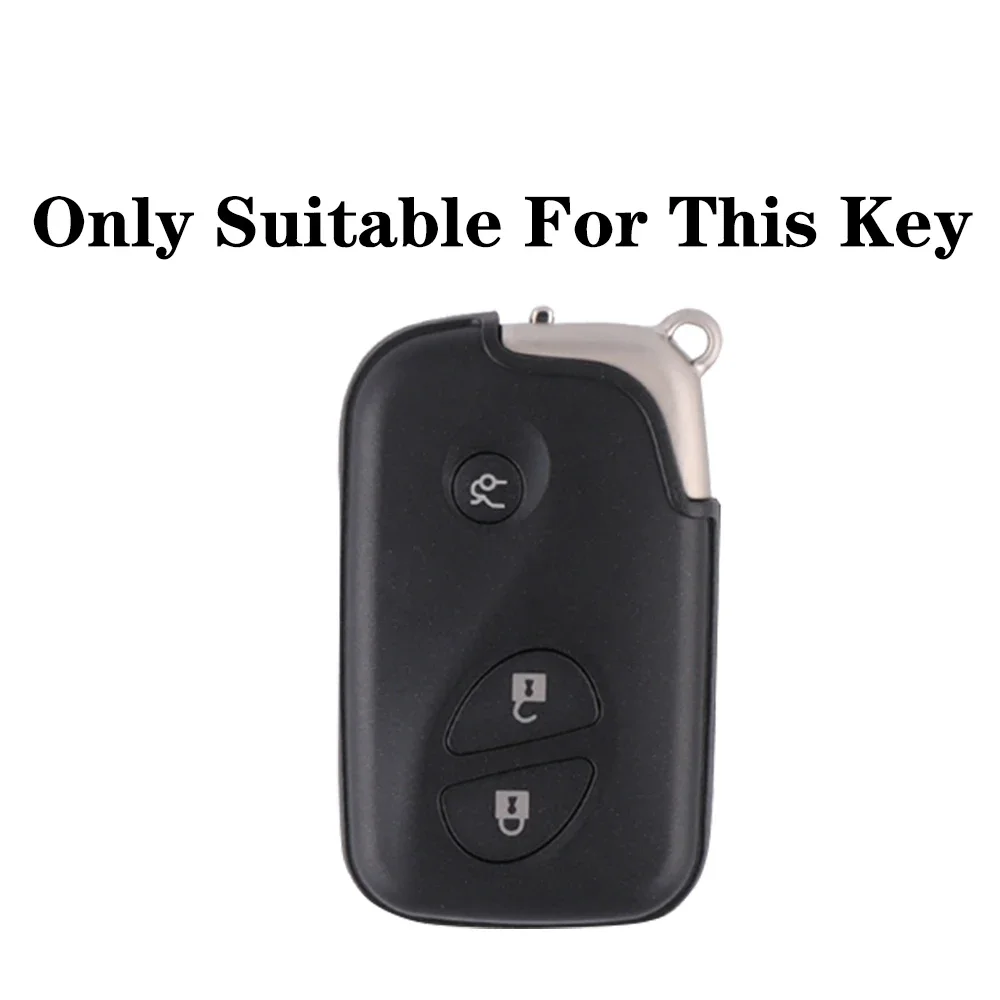 For Lexus CT200H GX400 GX460 IS250 IS300C RX270 ES240 ES350 LS460 GS300 450h 460h 3 Button Car Remote Key Case Cover Accessories