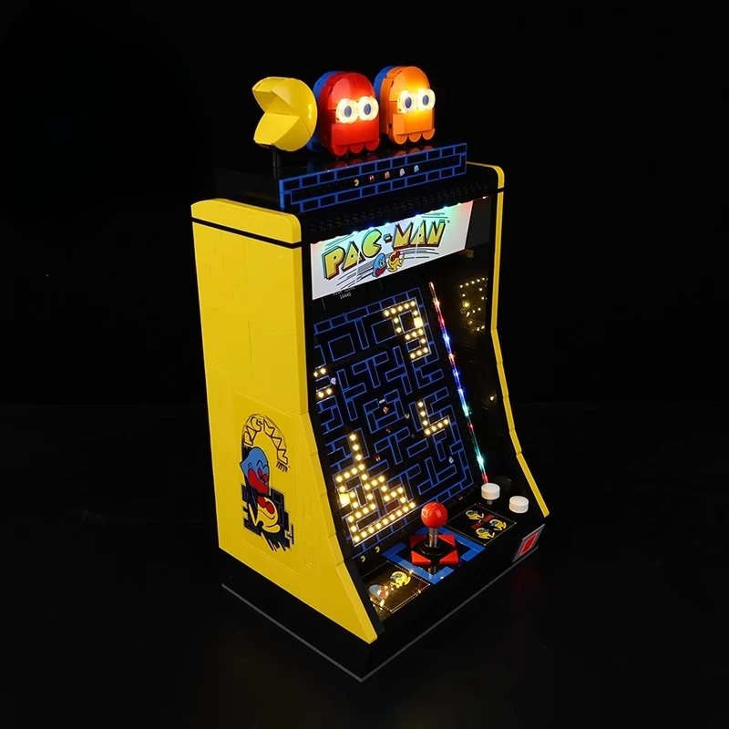 Zestaw oświetlenia LED odpowiedni do LEGO PAC MAN Arcade 10323 (nie obejmuje klocków konstrukcyjnych)