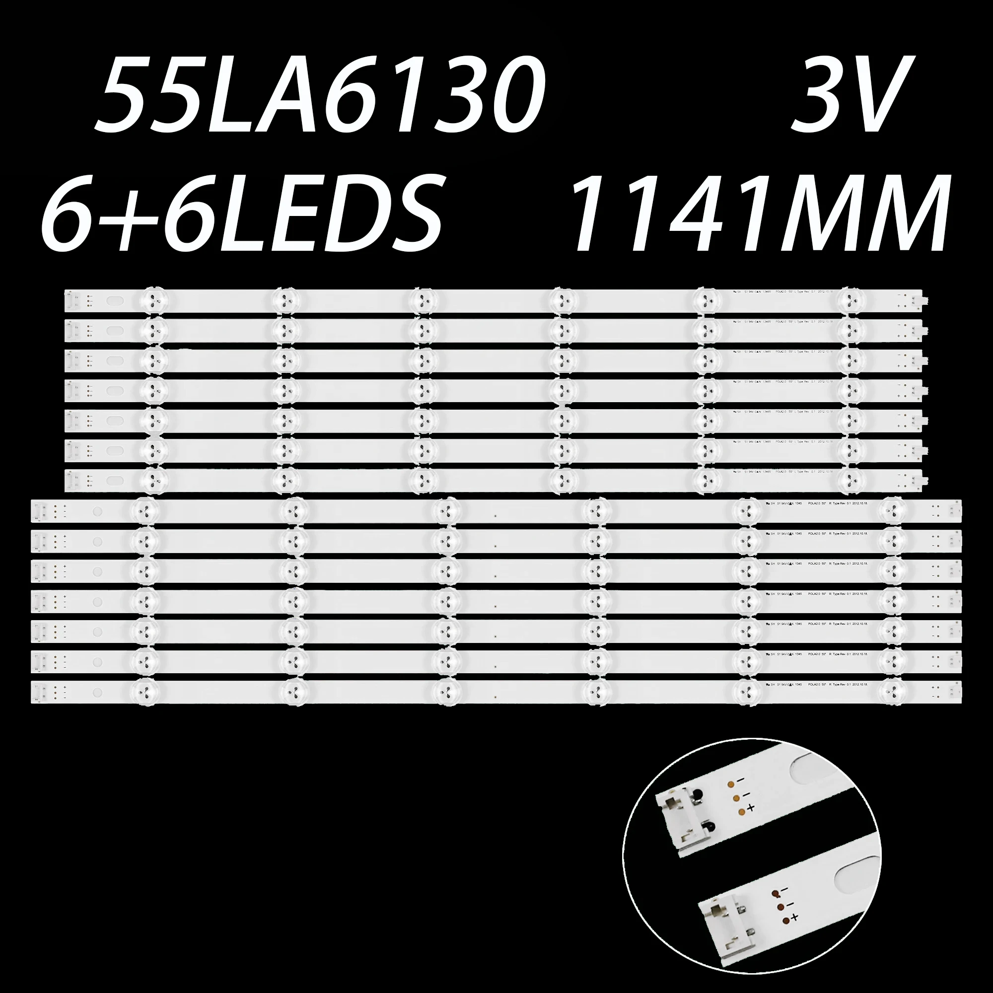 LED 55LA6205 55LA6208 55LA620S 55LN5405 55LN5406 55LN540B 55LN540V 55LN541C 55LN549E 55LN541U 55LN541V 55LN555V -ZB ZC 55LN6200