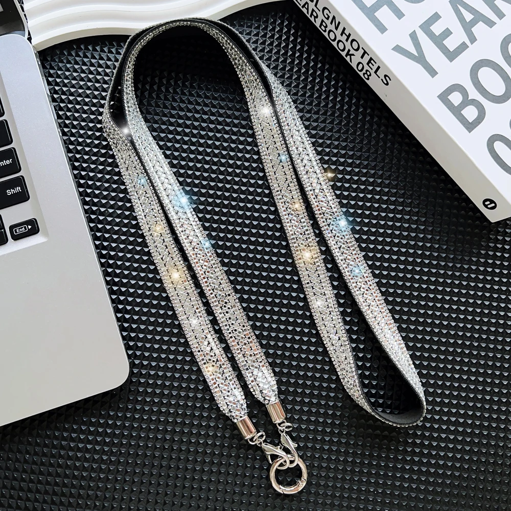 

Роскошный кулон, ремешок для телефона, широкополосная подвесная цепочка со стразами, диагональный ремешок, длинный ремешок для мобильного телефона, подвесной на шею