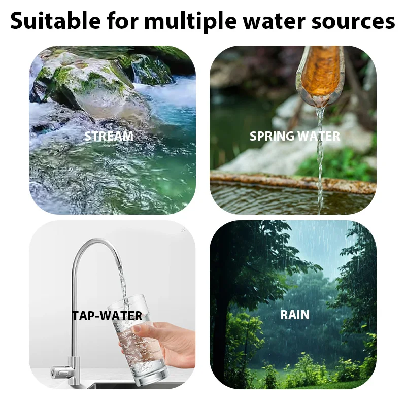 في الهواء الطلق تصفية المياه في حالات الطوارئ القش المحمولة المشي لمسافات طويلة تسلق التخييم منقي مياه البرية بقاء تصفية تنقية #2