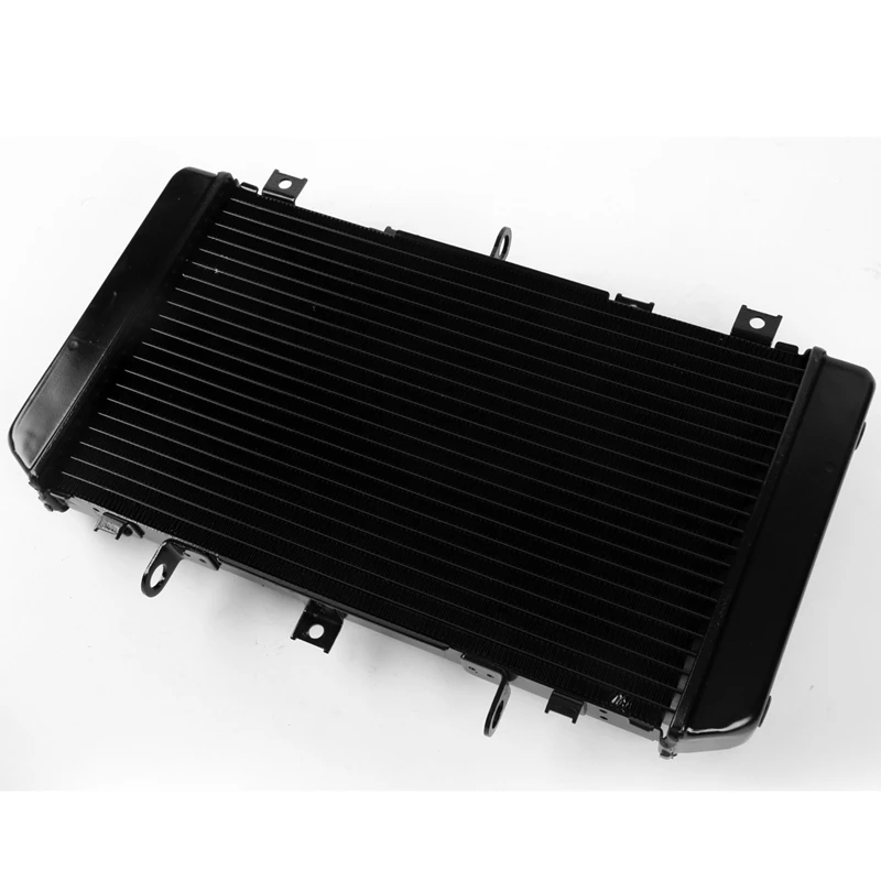 Motorcycle Radiator Cooler Aluminum For Kawasaki Z750 2004-2006 Z750S 2005-2006 BLACK