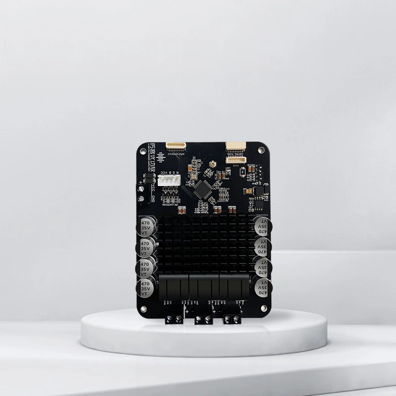 HiFi аудио Bluetooth 5,0 DSP 2,1 стерео TWS плата усилителя регулировка сабвуфера 70 Втx2 + 140 Вт поддержка настройки программного обеспечения