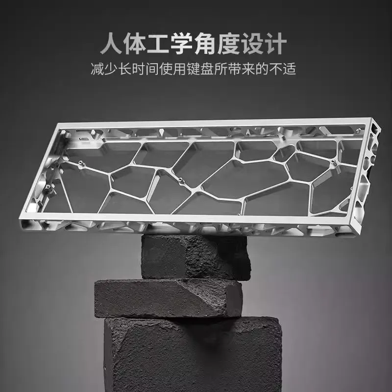 

Holy60 Wooting 60he Gh60 Shell, 60% клавиш, алюминиевый чехол для клавиатуры, макеты для Mad 60he Aula Win60 Raven61 Gt60, игровая клавиатура в подарок