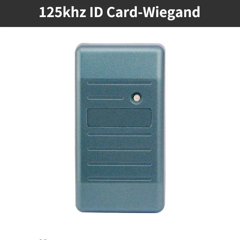 IC/ID Card Reader New WG26/34 Access Card Reader, Outdoor Waterproof Anti Metal Interference ABS Material Access Control System