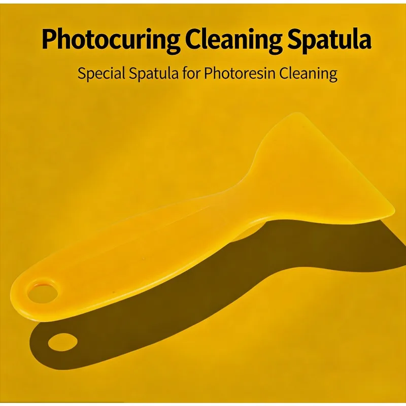 

Скребок-шпатель для УФ-смолы, пластиковый, для 3D-печати SLA/DLP, безопасный инструмент для снятия моделей, прочный, с гладкими краями, легкий в использовании