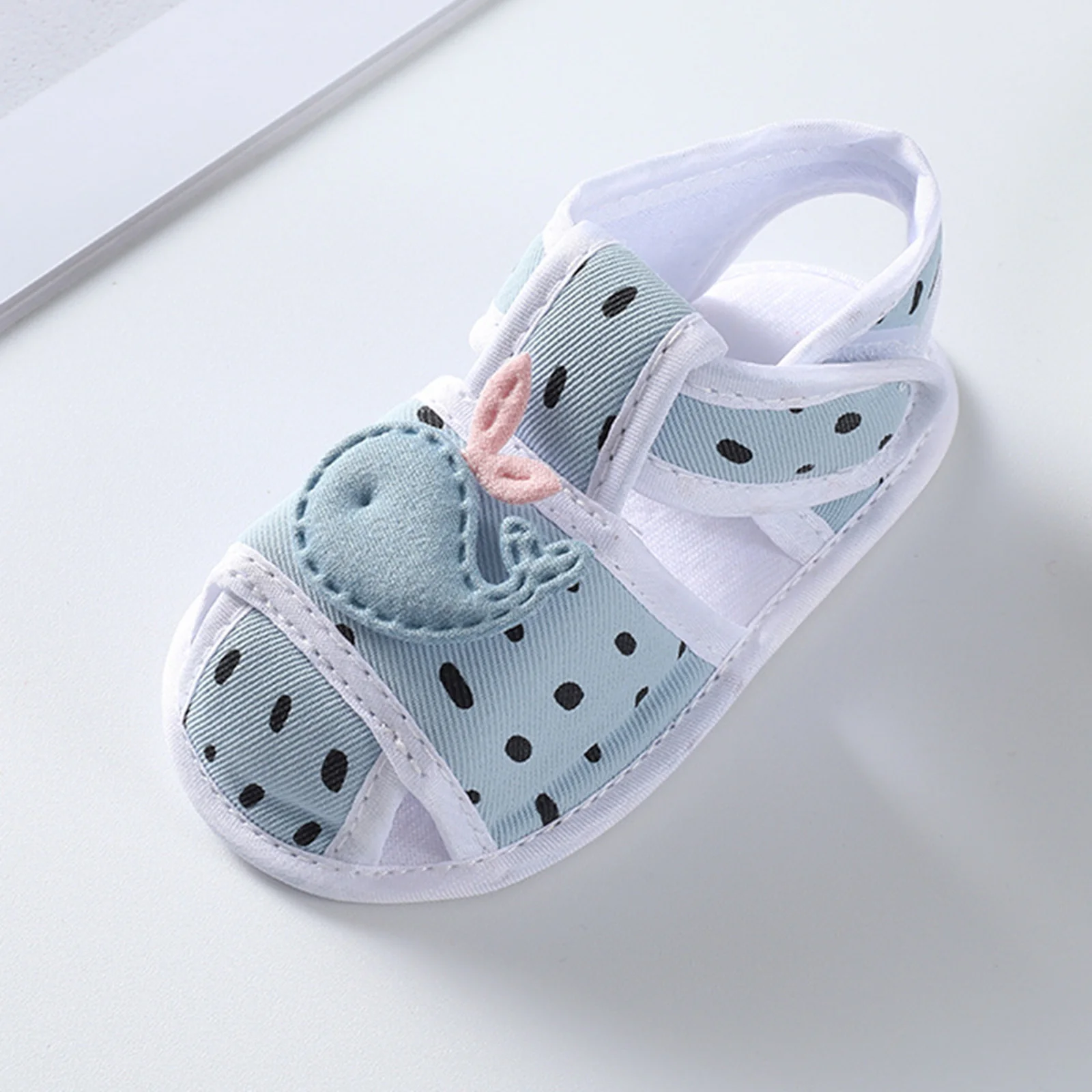 0-12M Newborn Baby Summer Sandals Kids Canvas Shoes Casual Soft Crib Shoes Toddler First Walkers Boys Girls Sandals Crib Newborn